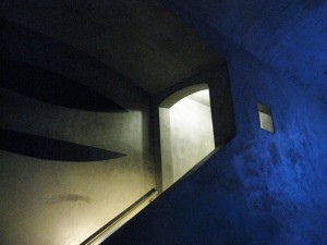 blue corridor by Robyn Beattie