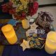 candles, flower bouquet, "wish" star, "believe" star, Rider Waite Smith tarot deck